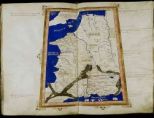 IV. Europe tabula tertia Tercia Europe Tabula continet Galliam quadrupartitam cum insulis sibi adiacentibus (cc.77v-78r)