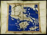 XI. Europe tabula decima Decima Europe Tabula continet Macedoniam et Epirum et Achaiam et Peloponnesum et Cretam insulam, et Euboeam cum insulis adiacentibus (cc.91v-92r)