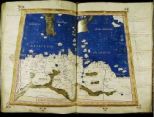XIII. Africe Grece tabula secunda Lybie Secunda Africe Tabula continet Africam et insulas que circa ipsam sunt (cc. 95v-96r)