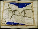XX. Asie tabula quinta Quinta Asie Tabula continet Assyriam, Susianam, Medos Persydem, Hyrcaniam, Parthyam et Carnaniam desertam (cc. 109v-110r)